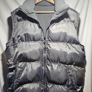 The North .15 SILVER Puffer Vest XL